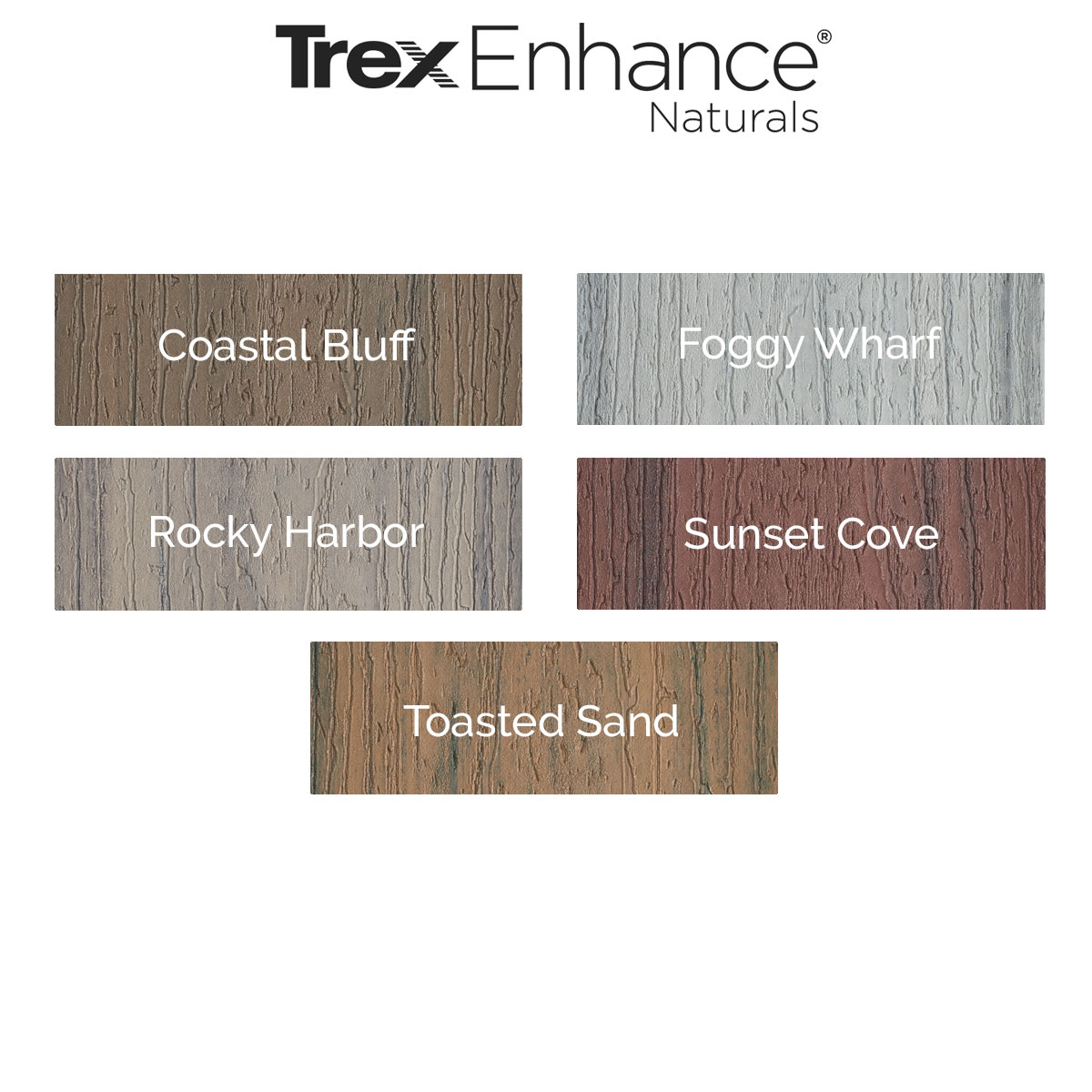 trex enhance color chart - Part.tscoreks.org