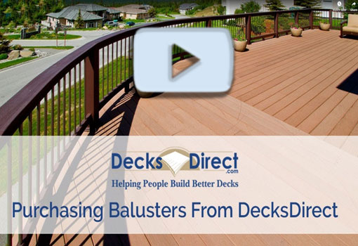 Deck baluster spacing video