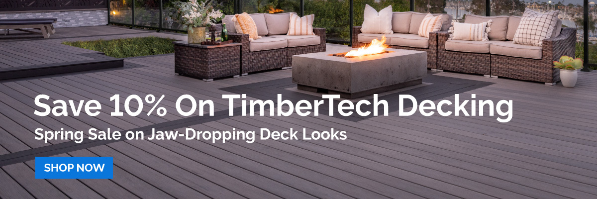 TimberTech deck boards are now on sale!