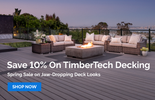 TimberTech deck boards are now on sale!