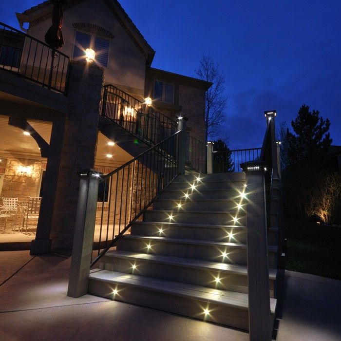 Recessed Led Stair Lights By Dekor, Outdoor Step Lighting Led