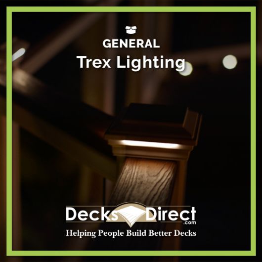 Recessed Low Voltage LED Riser Light by Trex in 2023