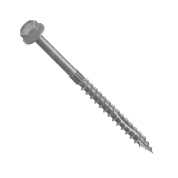 Hex Head Galvanized Multi Purpose Structural Screw By CAMO (pictured: 4 in Length -1/4 in Size)