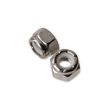 316 Stainless Nylon Insert Locknut for CableRail by Feeney