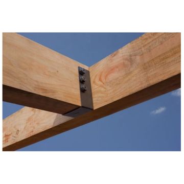 Outdoor Accents Heavy Joist Hanger by Simpson Strong-Tie - installed