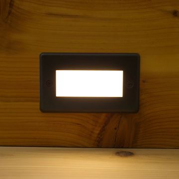 Corona Recessed LED Riser Light by Aurora Deck Lighting - Fully Installed