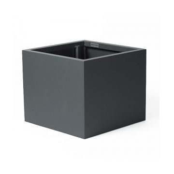 Aluminum Cube By Bison - Charcoal