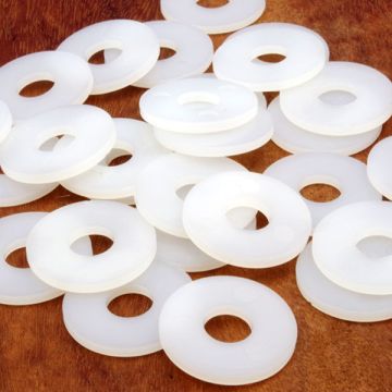 Nylon Flat Washers for Feeney CableRail - 1/4 inch