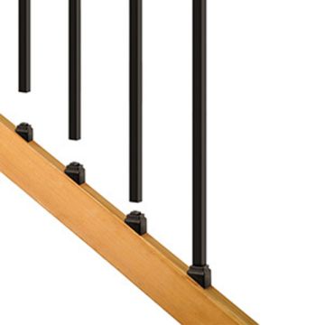 Square Estate Stair Baluster Connector Kits by Deckorators