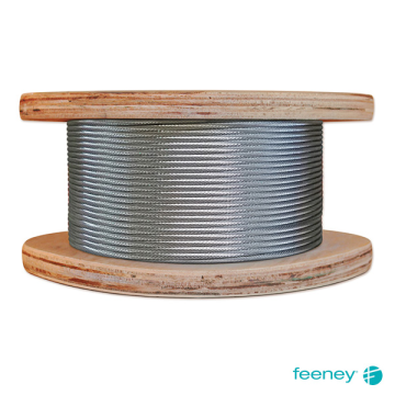 Feeney 1/8 in CableRail is sold by the foot or bulk in 100 ft and 500 ft reels