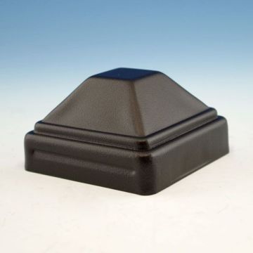 FE26 Pressed Dome Post Cap by Fortress (Available in Black Sand finish only)