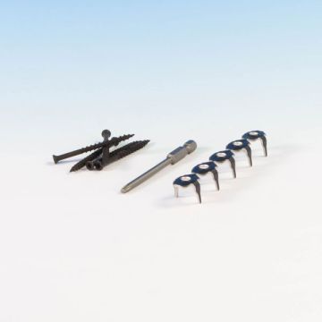 FUSIONLoc® Collated Hidden Fastening Clips for Hand Driven Guide by TimberTech - Package Contents