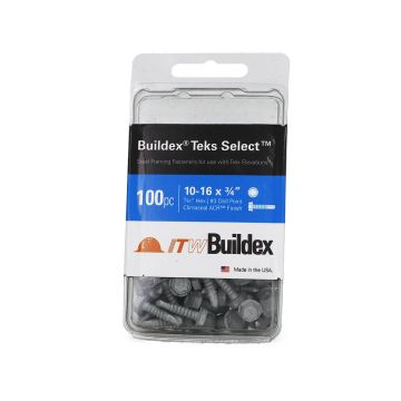 Buildex® Teks Select™ Screws for Metal Framing by Starborn - 100 pack