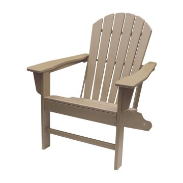 The NewTechWood Adirondak Chair is comfortable, weather-resistant, and easy to install