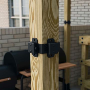 Post Band by OZCO Ornamental Wood Ties