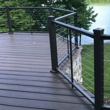 AFCO Cable Railing is an amazing choice for unobstructed lake or ocean views