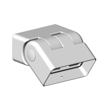 The Inline Bracket: used for transitioning from 36-inch level railing to stair railing