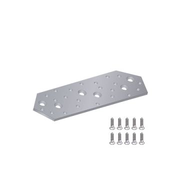 Each Spectrum Wide Mounting Plate comes with eight wood screws to attach it to your wood top rail