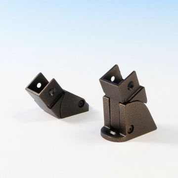 FE26 Simplified Stair Bracket by Fortress - Antique Bronze