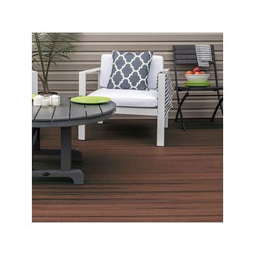 Trex Enhance Naturals Deck Boards in Sunset Cove add warmth to your space.