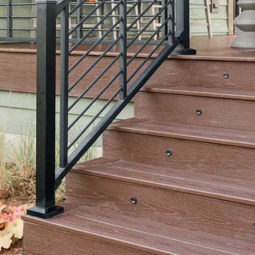 Signature Stair Rod Rail Kit by Trex on the HGTV Dream Home 2018