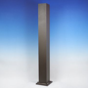 Post by Westbury Aluminum Railing - 4x4 - Bronze Fine Texture