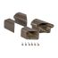 Post-to-Post Additional Rail Bracket Kit for Afco Series 100 & 200-Textured Bronze-45 Degree Level

