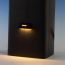 Ornamental Low Voltage LED Side Light by LMT Mercer - Black - Warm 3K 