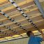 Starter Strip for UpSide Deck Ceiling - Installation - Starter Strips with Glide Clips Installed 