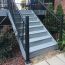 Revival Rail adds a clean and finished look to your deck stairs