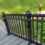 The Trex ADA handrail is easy to grasp without needing to loosen your grip to slide past the mounts