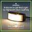 Endurance Low Voltage LED Rail Light by Highpoint Deck Lighting