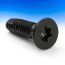 T25 Thread Cutting Replacement Screw by Fortress - Gloss Black