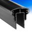 DesignRail® Aluminum Level Rail Kit by Feeney - Black - Top Rail Profile - Details