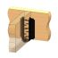 8-10 Inch Joist Hanger by OZCO Ornamental Wood Ties - Typical Installation