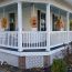 Vinyl post wraps are perfect for porches and patios.