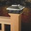 Decorative Solar Post Cap for Wood Posts by Deckorators