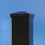 AL13 Aluminum Post Cap for Fortress Pure View Full Glass Panel by Fortress - Gloss Black