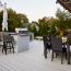 Highlight your deck furniture with TimberTech Composite Legacy decking in Whitewash Cedar