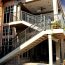 AFCO Pro Adjustable Stair Rails - Textured Bronze - Installed