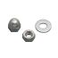 The Handiswage™ Stainless Steel Acorn Cover Nut Set by Atlantis Rail System