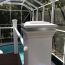 Our customer, Paul R. installed 6 x 6 solar post caps in white. He said that his caps were perfect for his new cable railing.