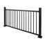 Revival Rail Aluminum and Baluster Assembled - 36 inch height - 6 feet length - Level