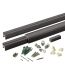 The Premier Rail Pack For TimberTech Classic Composite Railing includes everything included here plus the Premier Top Rail.