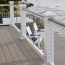 Match your drink rail to your deck boards, or create a brilliant contrast