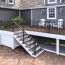 Deckorators ALX Classic Post Kit - installed with stair and level rail