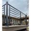 Open up your deck view with FE26 Axis and its wide horizontal balusters