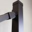 <a href="/universal-rail-bracket-for-fortress-iron-rail-system.html">Universal Rail Bracket</a> installed with FE26 Universal Rail Bracket Angle Adapter by Fortress