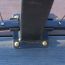 FE26 Steel Universal Rail Bracket for Vertical Cable Railing Panel by Fortress - Top view before bracket covers are installed