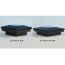 FE26 Iron Flat Pyramid Post Cap for Vertical Cable Railing Panel by Fortress - Profile Differences 
